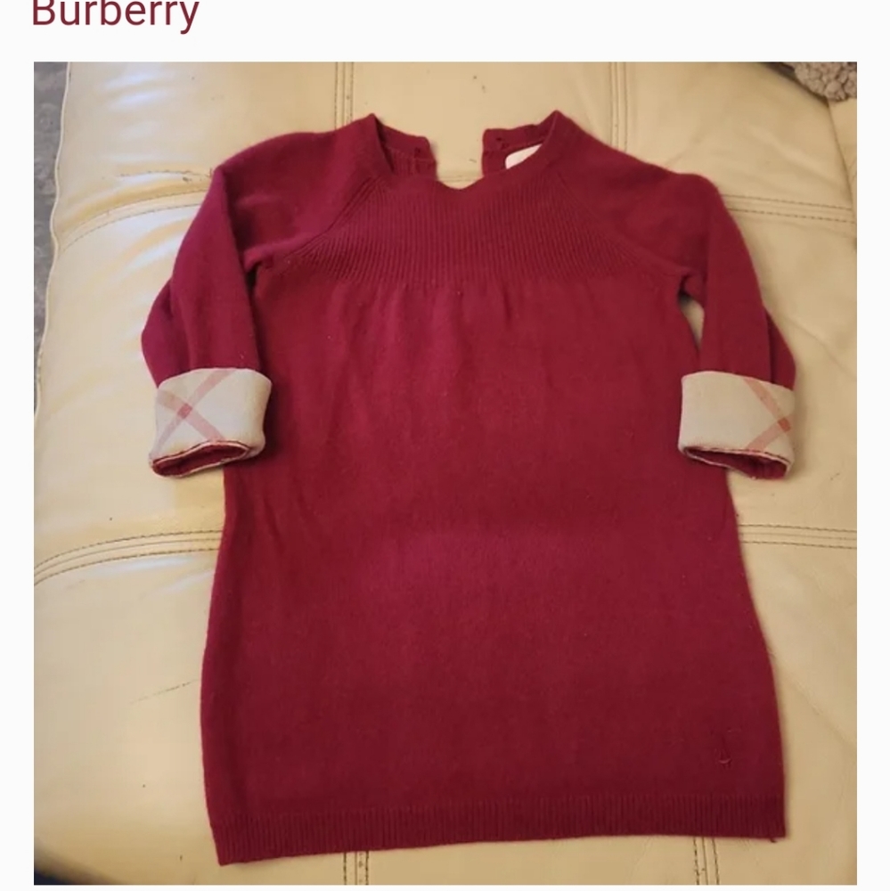 Burbury Pink cashmere dress